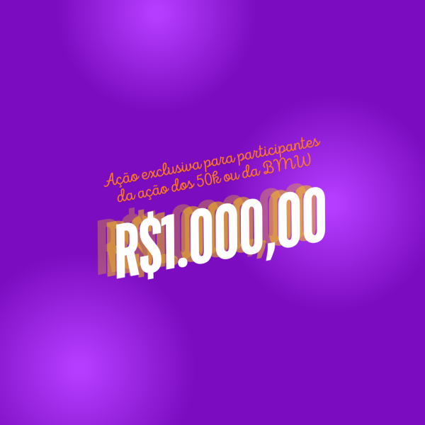 Ação Valendo R$1.000,00